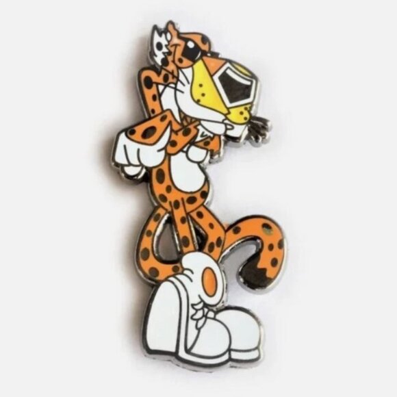 Chester Cheetah Cheetos Mascot Snack Munchies Chips Hat ie Tack Lapel Pin - Picture 1 of 1